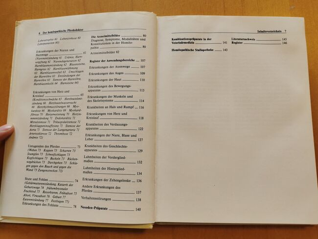 Der homöopathische Pferdedoktor - Grundlagen, Heilbehandlungen, Arzneibilder, kosmos  Gerhart Gerweck, Mandy, Books, Camburg, Image 4