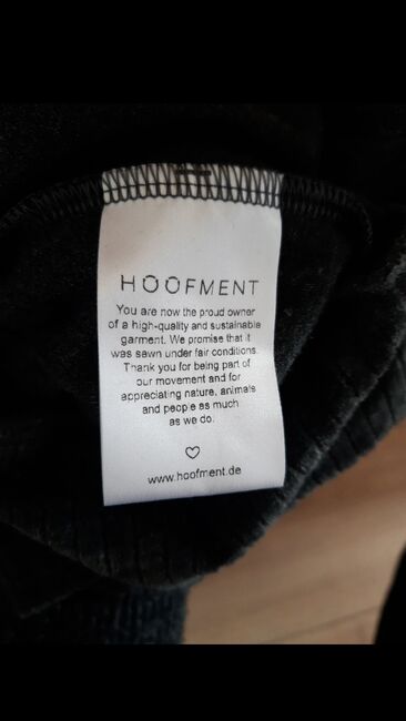 Hoodie Hoofment anthrazit M/38, Hoofment Hoodie classy grey, ponymausi, Shirts & Tops, Naumburg, Image 3