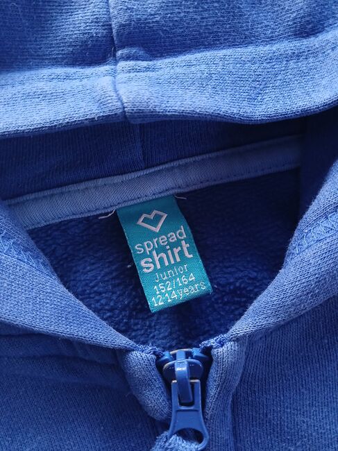 Hoodiejacke gr 152/164 blau, No Name Hoodiejacke, Heike, Children's Shirts & Tops, Wesel, Image 3