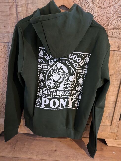 Hoodie Xmas Pony unisex L, Royal horsemen Xmas hoodie, ponymausi, Shirts & Tops, Naumburg