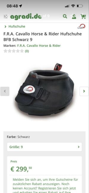 Hufschuhe Größe 10, Cavallo  Horse & Rider , Müller Daniela, Hoof Boots & Therapy Boots, Zachenberg, Image 8