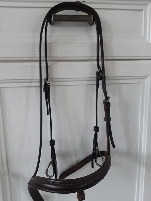 Trense Leder braun neuwertig, Handmade, Helene , Bridles & Headstalls, Hamersen , Image 2