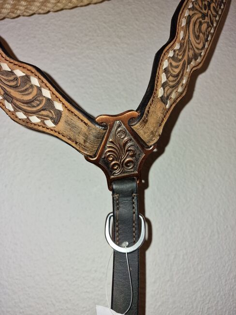 Kopfstück, Trense, Vorderzeug, Westernkopfstück, Western, Set, LpTrick, Katharina Neumaier, Bridles & Headstalls, München, Image 5