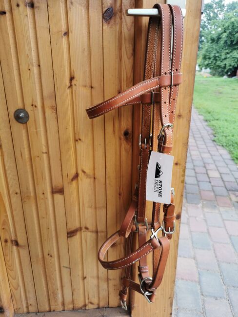 Wanderreittrense, Stone Deek  Wanderreittrense braun, Sylvia , Bridles & Headstalls, Dahmetal