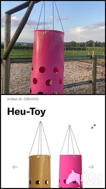 Heu-Toy von B+M, B+M Haus- und Agrotech AG, Andrea , Hay Nets, Bags & Rags, Eschenbach LU, Image 3