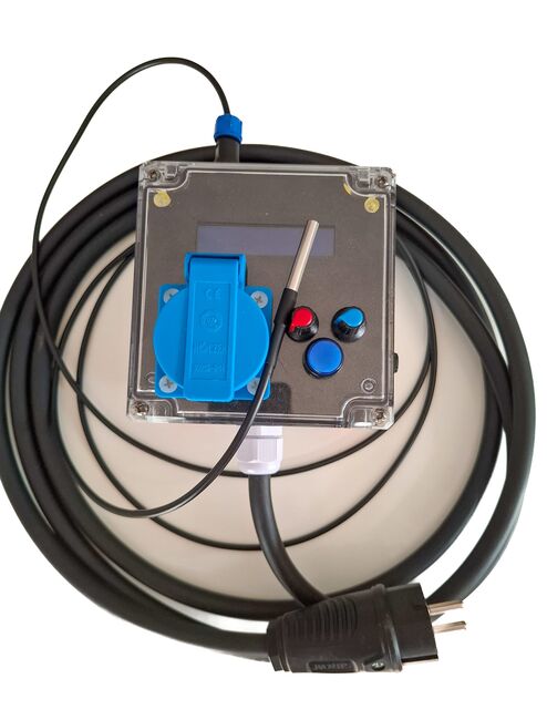 Heubedampfer Steuerung  – Stufenlos und flexibel, Steam Control  Temperatursteuerung Stepless, Nicole Beig (Steam Control), Hay & Straw, Weeze