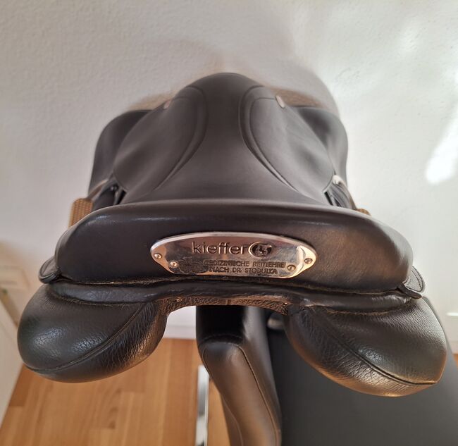 Sattel Springsattel, Kieffer  Arezzo mit Wollkissen, Olivia , Jumping Saddle, Urdorf, Image 4