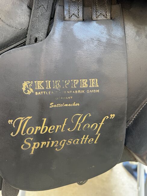 Springsattel Kieffer ‚Norbert Koof‘, Kieffer Norbert Koof, Justine Kluge, Jumping Saddle, Ausleben , Image 2