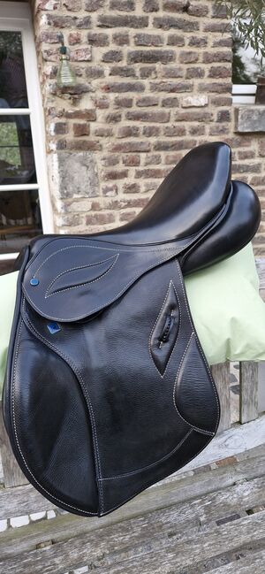 Springsattel Stübben Phoenix Elite, Stübben Phoenix Elite 17" 30cm, Stefanie Scheulen, Jumping Saddle, Ratingen