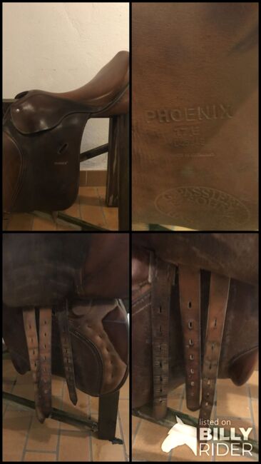 Springsattel 17,5 braun, Passier Phoenix , Friederike Heimberg, Jumping Saddle, Image 10