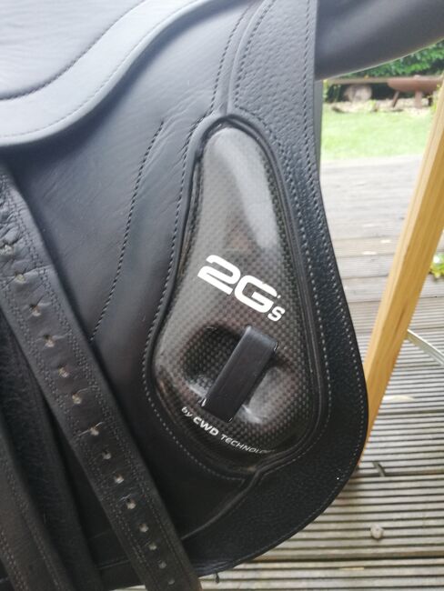 Springsattel 2Gs 16,5 Zoll, CWD, EMS, Jumping Saddle, Aalen, Image 7