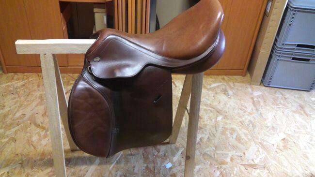 Springsattel Chamberlain 17.5 braun, privat, Jumping Saddle, friedrichsthal, Image 5