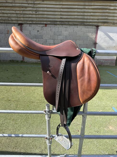 Springsattel Devocoux Biarritz Fr 18,5", DE 18", Devocoux Biarritz, Sonja F, Jumping Saddle, Villmar