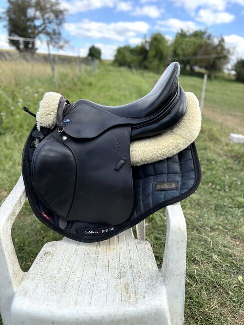 Springsattel, Euroriding/Prestige, Emilio TS, 17/33, kurze Auflage, Euroriding/ Prestige  Emilio TS, Privat, Jumping Saddle, Amt Creuzburg 