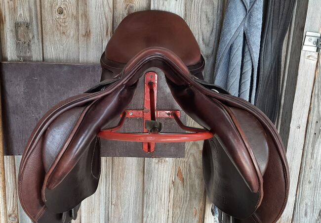 Springsattel Huntersattel 17,5 Kammer breit, Corpo, Maresa, Jumping Saddle, Pfullingen, Image 3