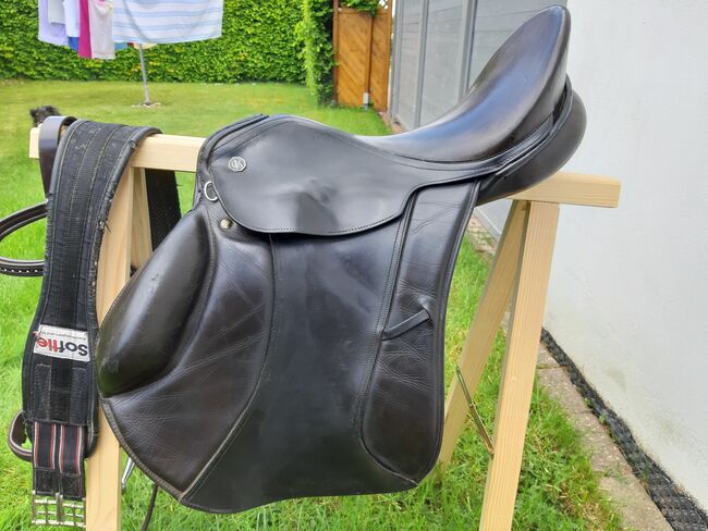 Springsattel in schwarz gebraucht, Kiefer, Jasmin, Jumping Saddle, Melle, Image 8