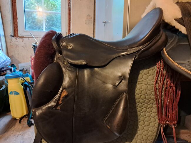 Springsattel Kieffer 17,5 Zoll, Kieffer, Cantrup-Knoop, Jumping Saddle, Helmerkamp 