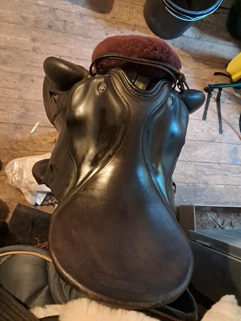 Springsattel Kieffer 17,5 Zoll, Kieffer, Cantrup-Knoop, Jumping Saddle, Helmerkamp , Image 2