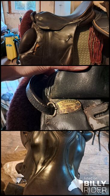 Springsattel Kieffer 17,5 Zoll, Kieffer, Cantrup-Knoop, Jumping Saddle, Helmerkamp , Image 4