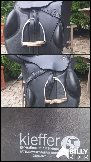 Springsattel Kieffer Jump Vario, Kieffer  Jump Vario, Denise Schebot , Jumping Saddle, Wernberg , Image 4