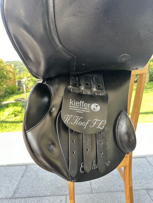 Springsattel Kieffer Koof FL Exclusive, Kieffer Norbert Koof FL Exclusive, Delia Dreier, Jumping Saddle, Überlingen, Image 4