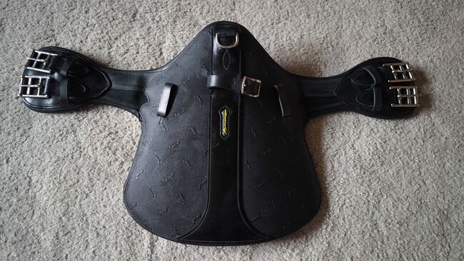 Springsattel Louisa koehne monoblat schwarz Glitzer 17,5 Zoll, Louisa koehne , Jassi , Jumping Saddle, Zossen , Image 2