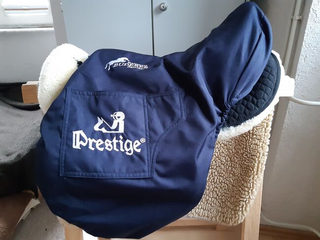 Springsattel PRESTIGE, Modell Como, 17 Zoll, KW 35, braun, PRESTIGE Como, Gaby Lais, Jumping Saddle, Malsburg-Marzell, Image 7