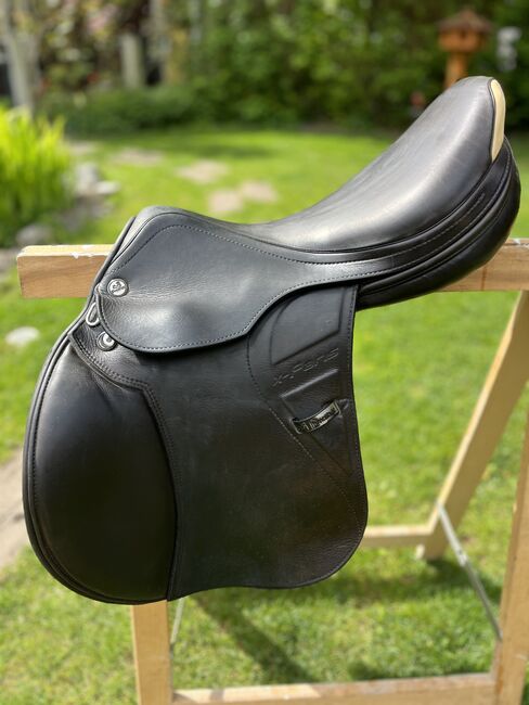 Springsattel Prestige x-Paris, Prestige X-Paris, Ute Gerl , Jumping Saddle, Puchheim 