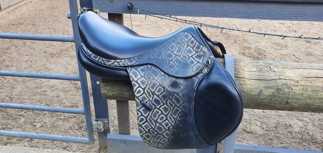 Springsattel Prestige X-Perience 17/32, Prestige  X-Perience , Steffi Konradt , Jumping Saddle, Ennepetal 