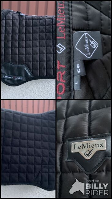 Springschabracke LeMieux Schwarz, Lemieux , Celia, Dressage Pads, Muggensturm , Image 9