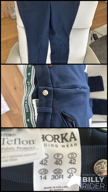 Horka Reithose Grösse 42, Horka , Pia Eichholzer, Breeches & Jodhpurs, Horriwil, Image 4