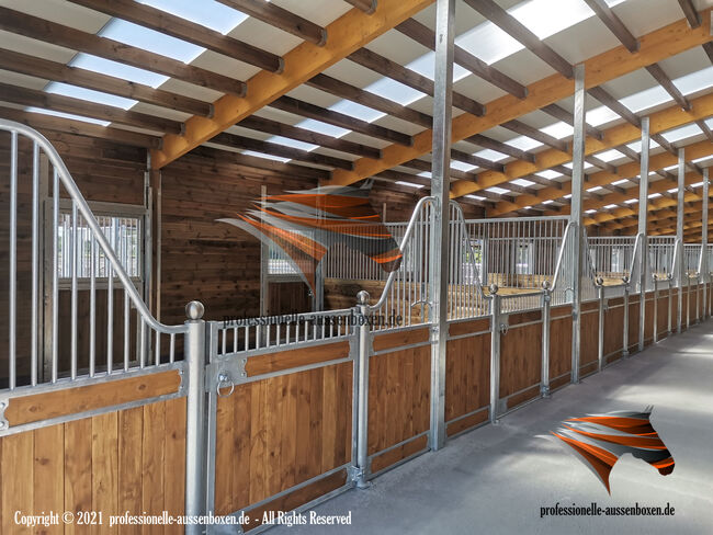 Pferdebox & Stallwände, Vorderfronten und Trennwände - TOP Boxenfronten für den Stallbau, Aussenboxen Sp. z o.o (GmbH) PFERDESTALL - PFERDEBOXEN, AUSSENBOXEN (AUSSENBOXEN Sp. z o.o.), Horse & Stable Mats, Wałcz, Image 4
