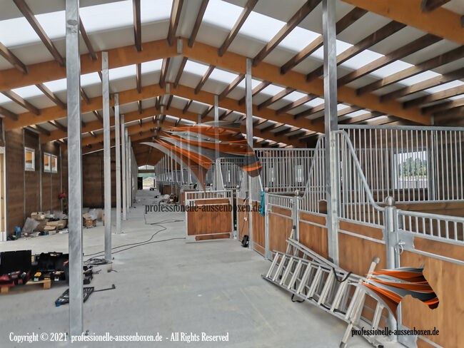 Pferdebox & Stallwände, Vorderfronten und Trennwände - TOP Boxenfronten für den Stallbau, Aussenboxen Sp. z o.o (GmbH) PFERDESTALL - PFERDEBOXEN, AUSSENBOXEN (AUSSENBOXEN Sp. z o.o.), Horse & Stable Mats, Wałcz, Image 7