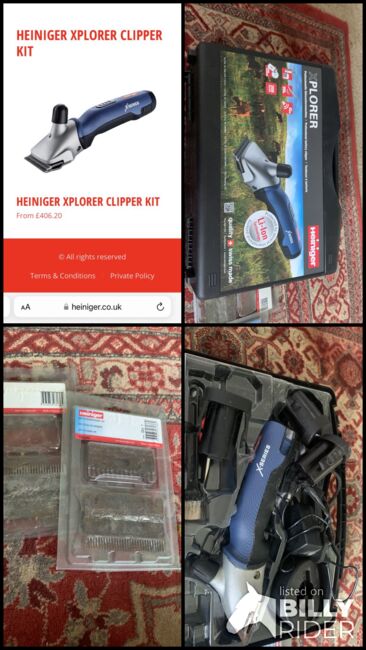 Horse clippers, Heiniger  Xplorer, joanne jarman, Sonstiges, Nanstallon , Abbildung 5