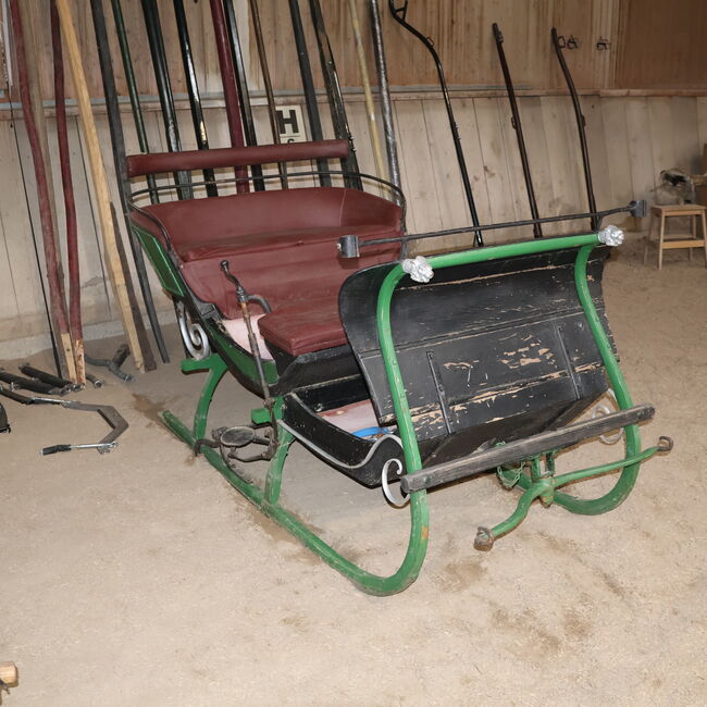 Pferdeschlitten Kutsche Schlitten Antik Deko Historisch, Niklas Jäger (2ndTrade e.K.), Carriages, Wolnzach