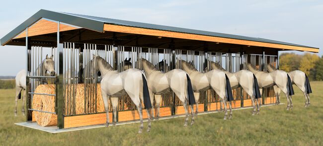Pferdefütterung: Heuraufe | Pferderaufe - TOP Futterraufe, ideal für Pferdestall & Pferdebox, Aussenboxen Sp. z o.o (GmbH) Heuraufe – Pferderaufe | Futterraufe TOP Pferdefütterung im Offenstall, AUSSENBOXEN (AUSSENBOXEN Sp. z o.o.), Horse & Stable Mats, Wałcz, Image 22