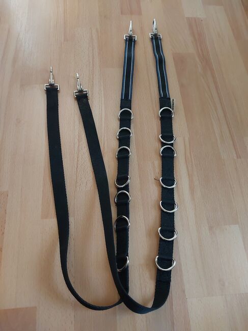 Ausbinder elastik stoff mit ringen pferd, Powerhorse, Training Aids, Ziemetshausen