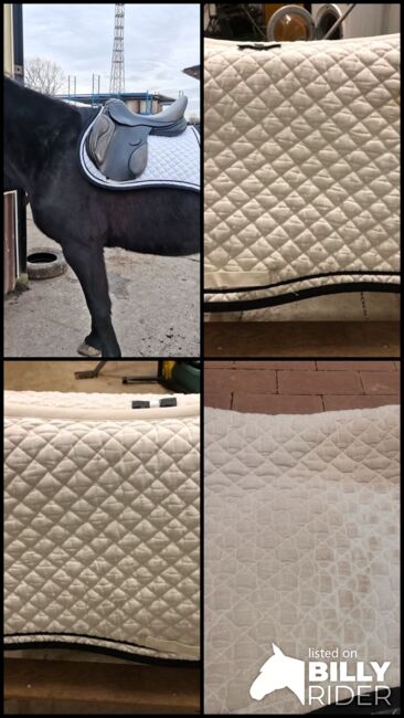 Horse Friends - (Barock-)Schabracke - weiß, Horse Friends, Katja, Dressage Pads, Halle (Saale), Image 5