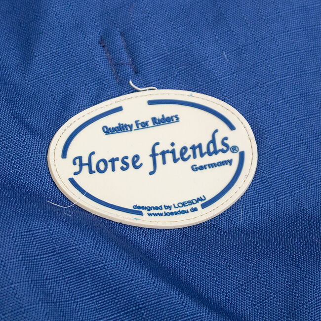 Horse Friends Ausreit- & Nierendecke blau/beige WB, Horse Friends, myMILLA (myMILLA | Jonas Schnettler), Derki dla konia, Pulheim, Image 4