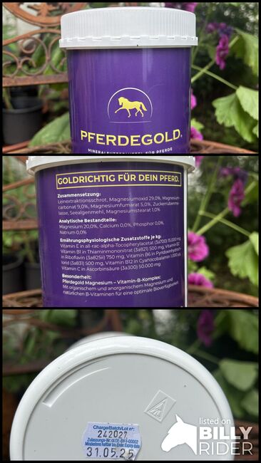 Pferdegold Nerven 750Gramm Zylinder, Pferdegold Nerven, Hanna I., Horse Feed & Supplements, Saarlouis , Image 4