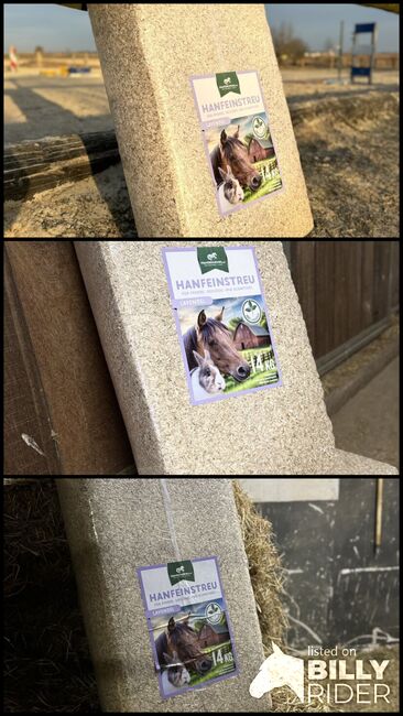 Pferde Hanfeinstreu 18 Stück je 140 Liter / 14kg, Hanfeinstreu Lavendel , Tini, Hay & Straw, Pilsting, Image 4