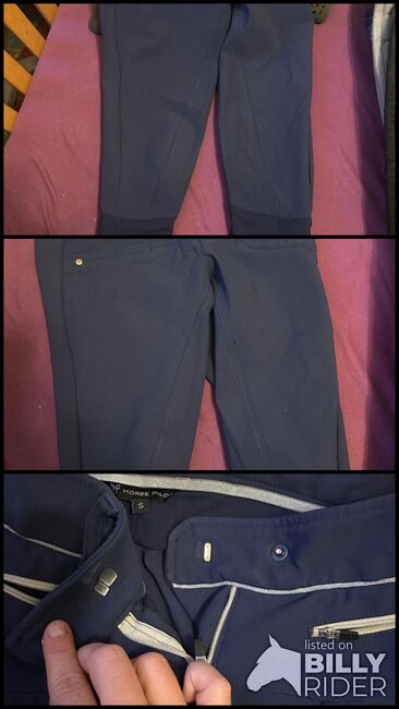 Horse Pilot Reithose Größe S, blau, Horse Pilot, Laura , Reithosen, Abbildung 4