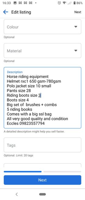 Horse riding equipment, Colin Causer, Riding Helmets, Manchester , Image 10