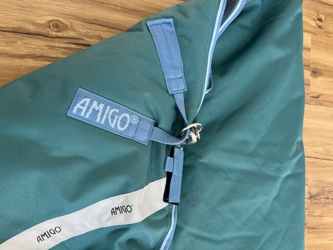 Pferdedecke AMIGO BRAVO 12 TURNOUT 400G, 155cm, neuwertig, Horseware Amigo AMIGO BRAVO 12 TURNOUT WUG HEAVY 400G, Natalie, Horse Blankets, Sheets & Coolers, Holzgerlingen, Image 2