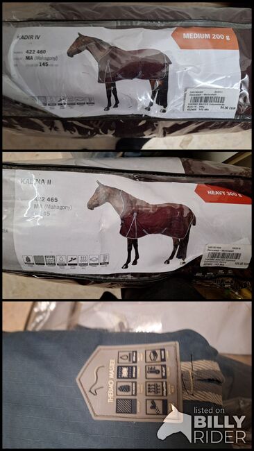 Pferdedecken, Felix Brühler 100g, 200g, 300g 145 cm, Felix Bühler, Jeannette, Horse Blankets, Sheets & Coolers, Gross-Gerau, Image 4