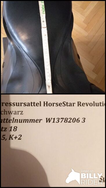 Horse Star Dressursattel, Horse Star Revolution, Ann-Sophie, Dressage Saddle, Heilbronn, Image 3