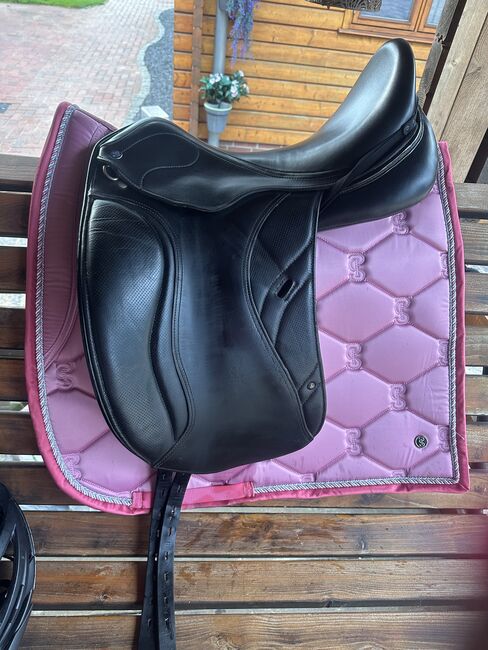 Horse Star Dressursattel Champion Carbon 17.5 Zoll, Horse Star Champion Carbon 17.5 Zoll, Nina , Dressage Saddle, Königshügel , Image 2