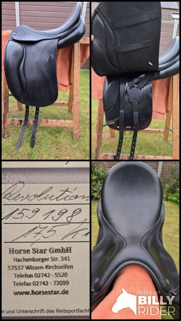 Horse Star Revolution Dressursattel 17,5, Horsestar Revolution, Alexandra Saal, Dressursattel, Hamminkeln , Abbildung 7