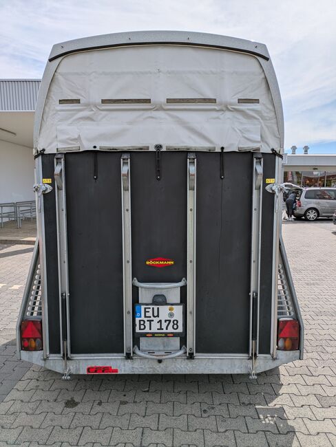 Pferdeanhänger Böckmann Duo R, TÜV NEU, ALUBODEN; EZ 2015, Böckmann  Duo R, Alexandra, Horse Trailers, Mechernich, Image 3