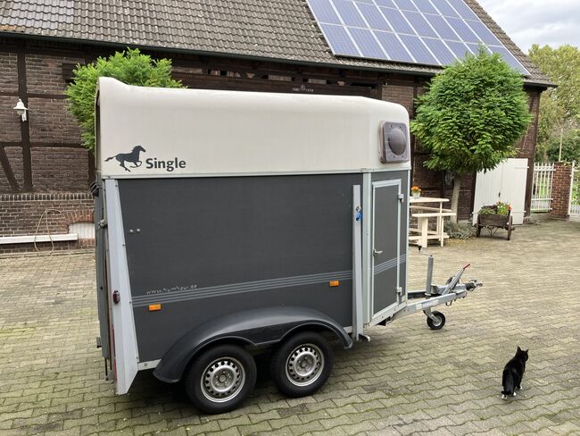 Pferdeanhänger Humbaur 1,5 Single, Humbaur Single, Frauke Ernesti, Horse Trailers, Hamm